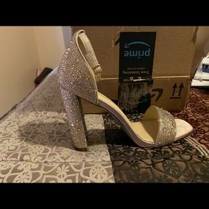Betsey Johnson rhinestone shoes